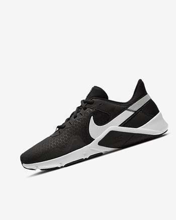 Nike Legend Essential 2 Negros Metal Plateados Blancos | MX 3181